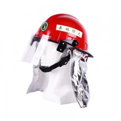 Casco ignífugo para bomberos forestales