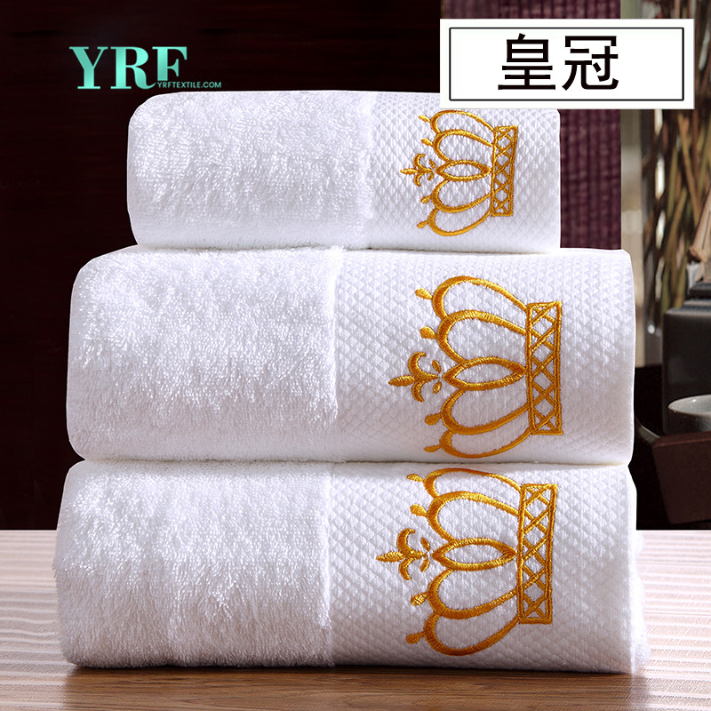 Resort patrón algodón bordado sobredimensionado toalla tw-02